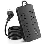 1.15M 8 Way With 3 Usb-c Power Extension Lead Slots Trailing Socket Mains. Fixed Price $12.89.