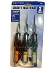 Cen-tech Circuit Tester Set, 3-PIECE. Fixed Price $14.99.