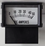 Battery Charger Amp Meter 0-50A Snap-in With Inductive Pick-up For Schumacher. Fixed Price $24.95.