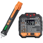 Non-contact Voltage Detector Tester Pen With Power Outlet Socket Kit. Fixed Price $9.99.