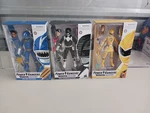 Power Rangers Lightning Collection Set Of 3 Black Blue Yellow Case Fresh. Fixed Price $33.95.