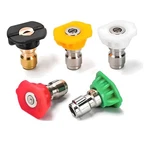 5PCS High Power Pressure Washer Spray Tips Nozzles Kit Quick Connect 1/4" Set. Fixed Price $7.90.