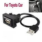 Usb Port Car Charger For Toyota Female Power Socket Adapter 34*23MM. Fixed Price $7.88.