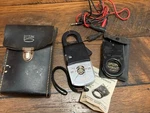 Vintage Sperry Snap 5 Aws SR300 Volt Amperes Line Clamp Tester Meter Energizer. Fixed Price $12.98.