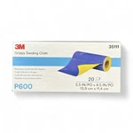 3M Grippy Sanding Cloth 35111 P600 Grade 5.5 X 4.5 20 Sheets. Fixed Price $18.00.