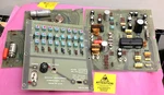 Lot Of 3 Vintage Circuit Boards Millivac MV-928A Sprague Nippon Capacitors Pots. Fixed Price $38.00.