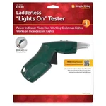 New ! 2-IN-1 Ladderless Light Tester Simple Living Solutions. Fixed Price $19.95.