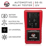 4 & 5 Pin Cordless Universal Automotive 12V Relay Tester New Car. Fixed Price $21.99.