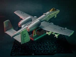 14" A-10 Warthog Thunderbolt Scale Model 1:48 Desktop Jet Snap Fit Display Gift. Fixed Price $64.95.